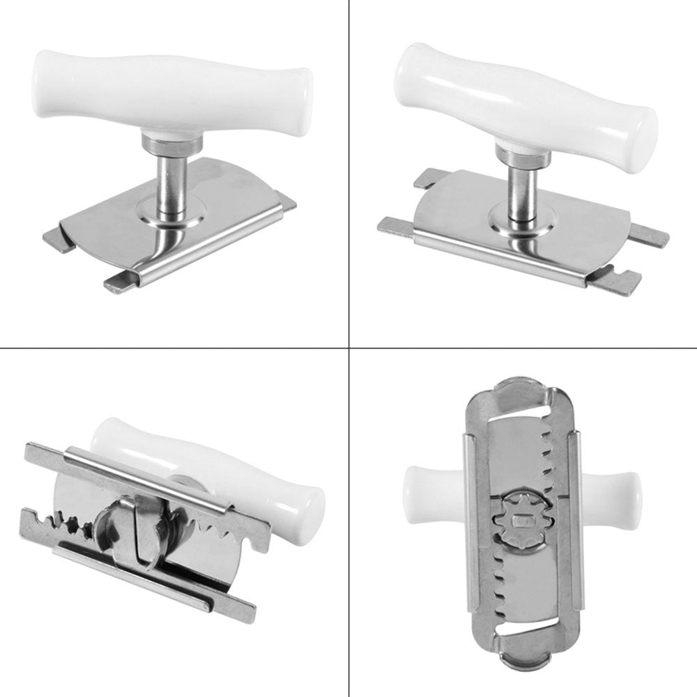 Stainless Steel Adjustable Bottle Opener – Manual Screw Cap Remover
