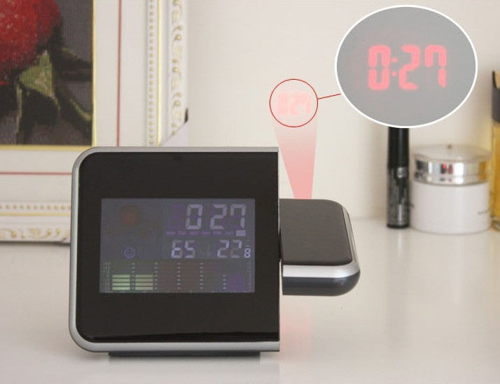 LED Digital Alarm Clock – Modern Home Electronic Desk & Wall Clock