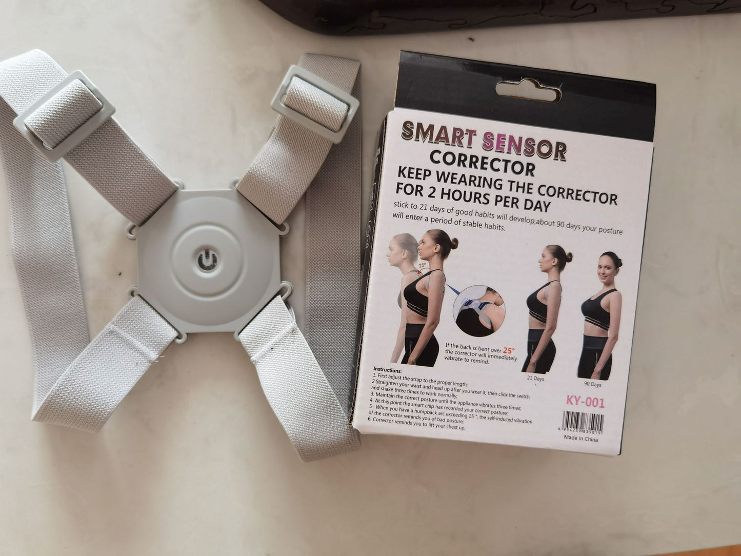 Smart Posture Corrector – Adjustable Back Support Belt for Kids & Adults