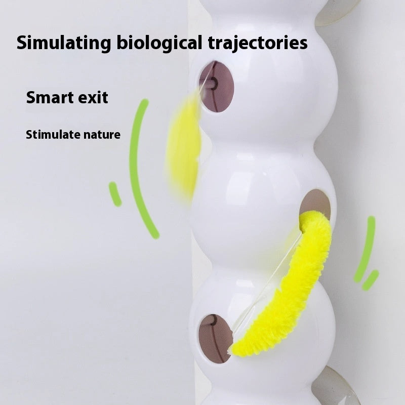 Smart Interactive Cat Toy – Motion-Activated, Rechargeable & Fun Playtime Tail Teaser