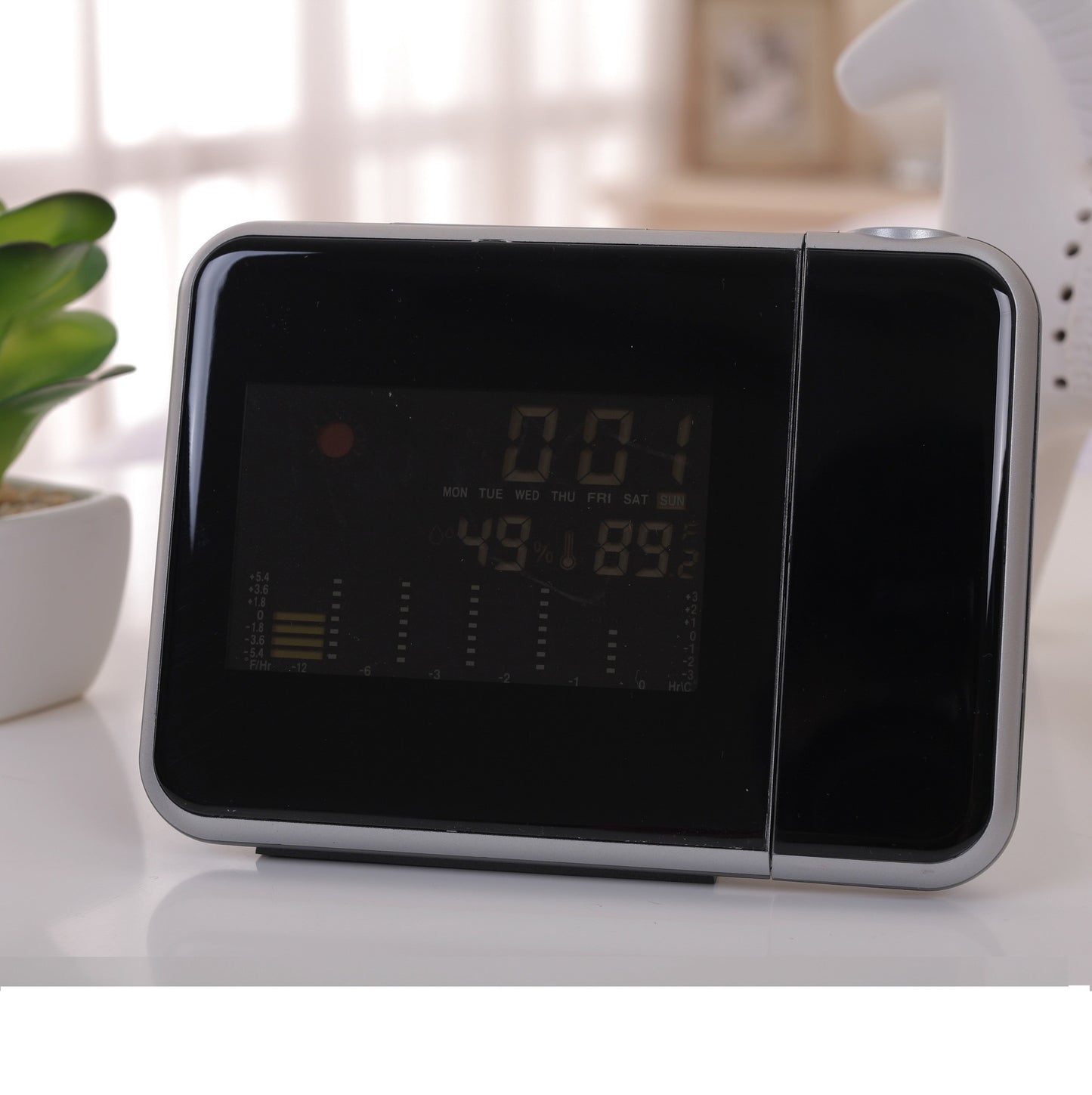 LED Digital Alarm Clock – Modern Home Electronic Desk & Wall Clock