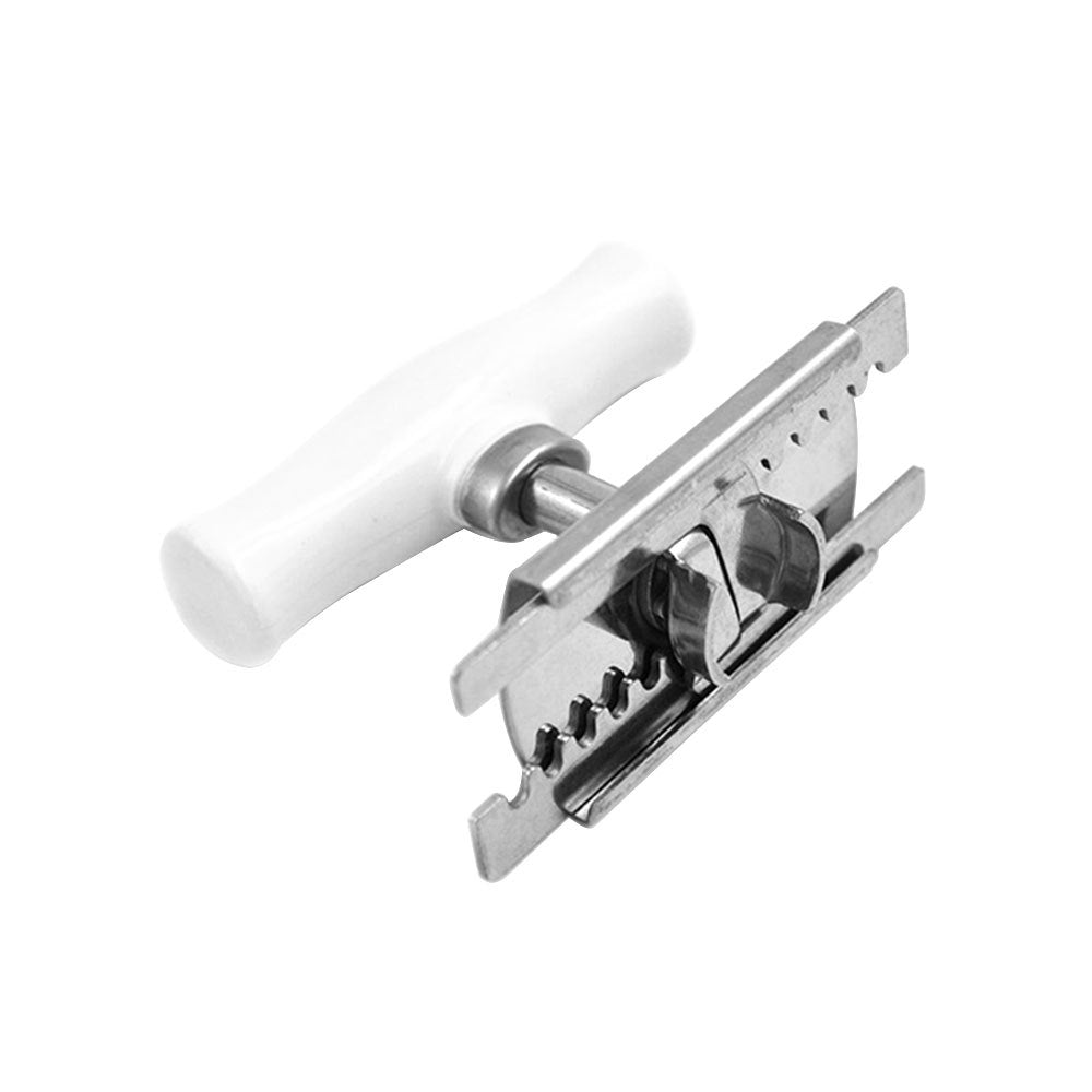 Stainless Steel Adjustable Bottle Opener – Manual Screw Cap Remover