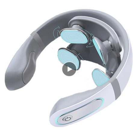 Wireless 4D Shiatsu Neck Massager – Pain Relief & Relaxation Therapy