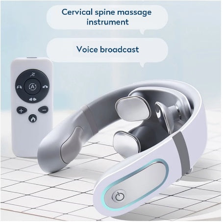 Wireless 4D Shiatsu Neck Massager – Pain Relief & Relaxation Therapy