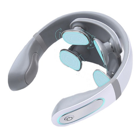 Wireless 4D Shiatsu Neck Massager – Pain Relief & Relaxation Therapy