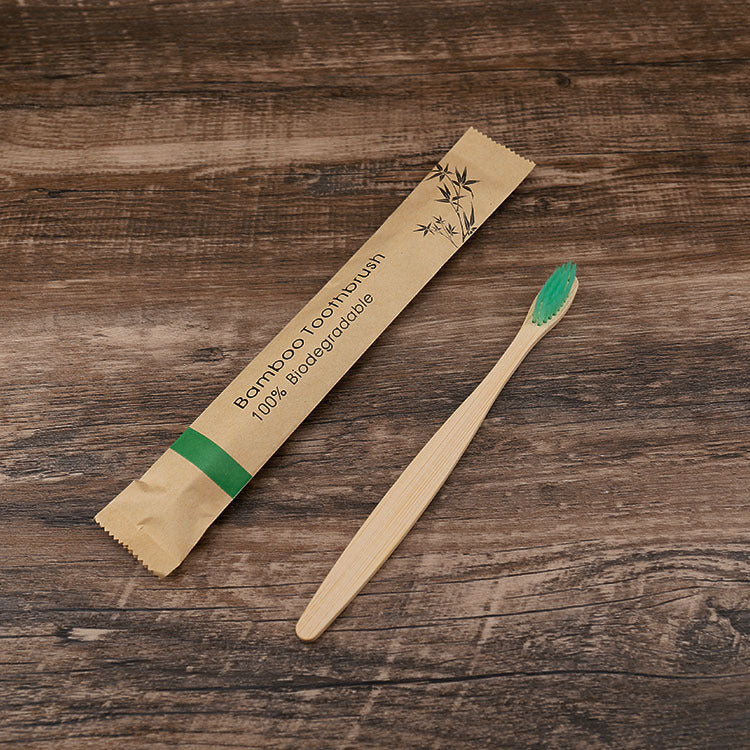 10Pcs Colorful Bamboo Toothbrush Set – Eco-Friendly Oral Care
