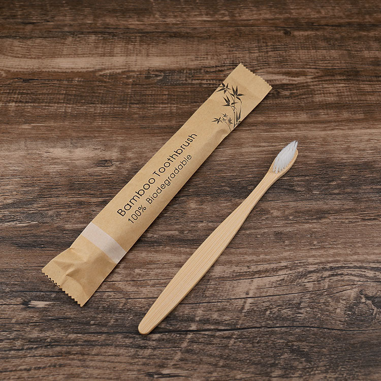10Pcs Colorful Bamboo Toothbrush Set – Eco-Friendly Oral Care