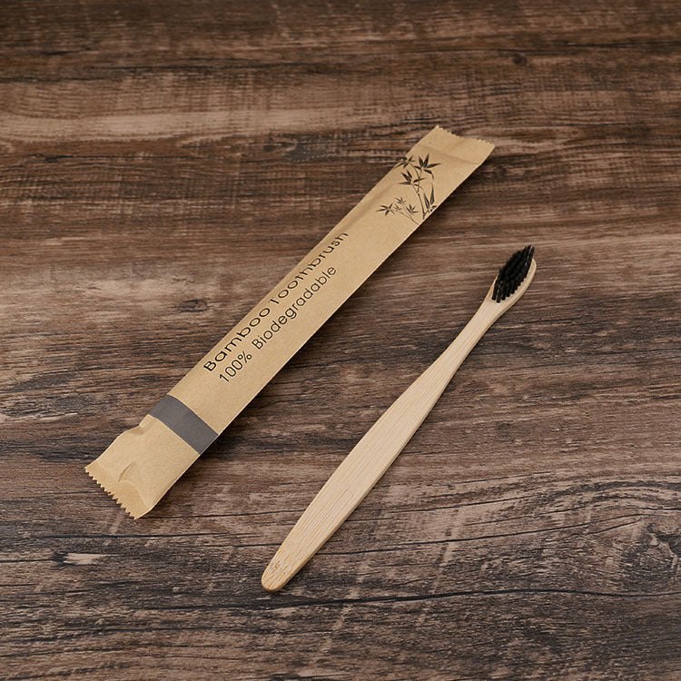 10Pcs Colorful Bamboo Toothbrush Set – Eco-Friendly Oral Care