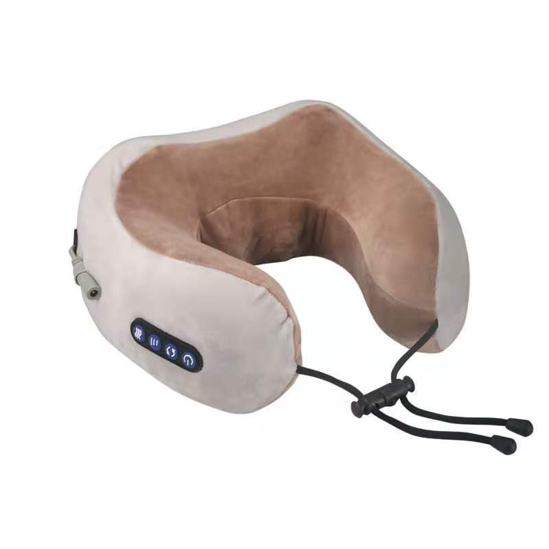 U-Shaped Electric Neck Massage Pillow – Cervical, Shoulder & Back Relaxation