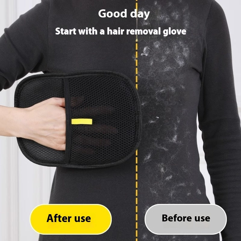 Pet Hair Remover Mitt – Deshedding Grooming Glove for Dogs, Cats & Rabbits