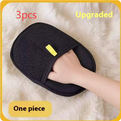Pet Hair Remover Mitt – Deshedding Grooming Glove for Dogs, Cats & Rabbits