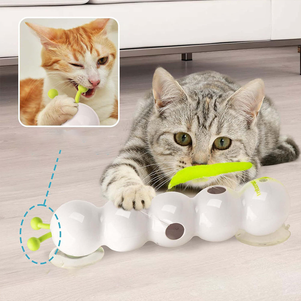 Smart Interactive Cat Toy – Motion-Activated, Rechargeable & Fun Playtime Tail Teaser