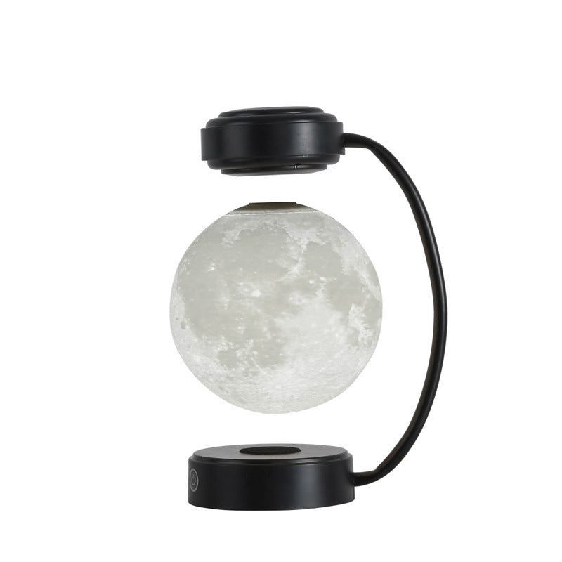 3D LED Moon Lamp – Wireless Magnetic Levitating Rotating Night Light