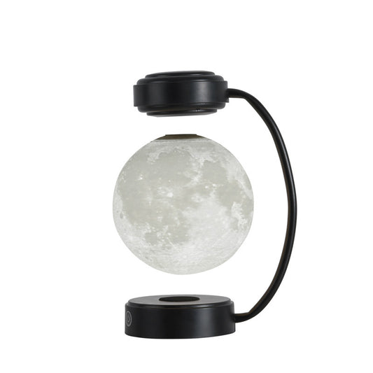 3D LED Moon Lamp – Wireless Magnetic Levitating Rotating Night Light