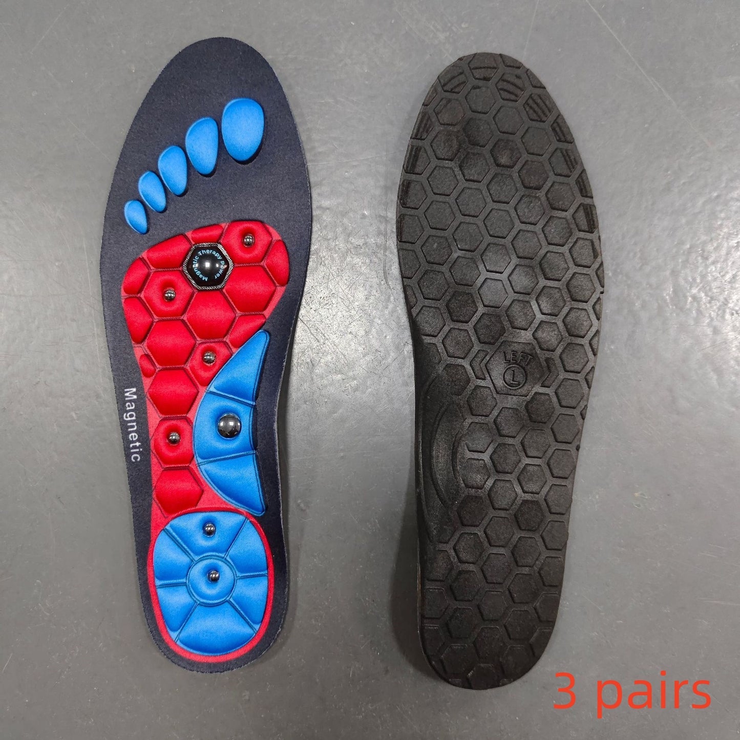 Magnetic Therapy Insoles – Orthopedic Acupressure Foot Massage Pads for Pain Relief, Slimming & All-Day Comfort