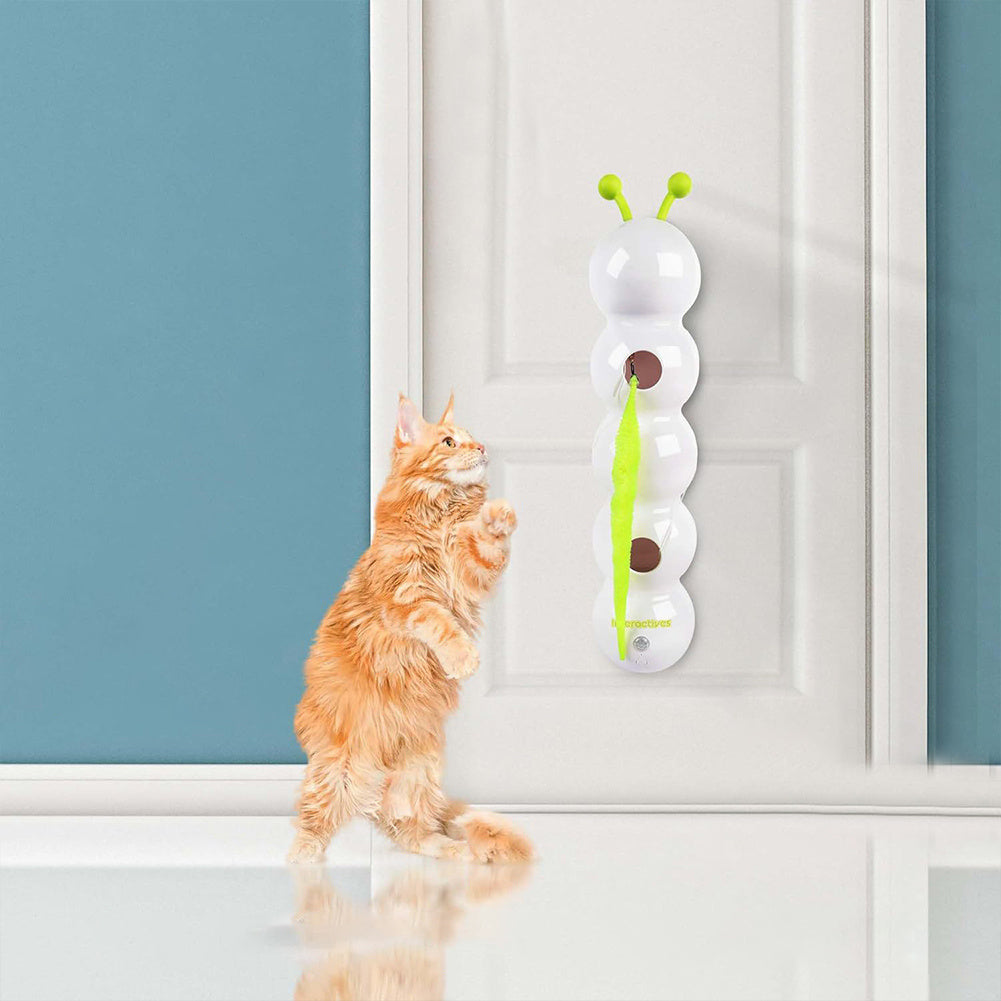 Smart Interactive Cat Toy – Motion-Activated, Rechargeable & Fun Playtime Tail Teaser