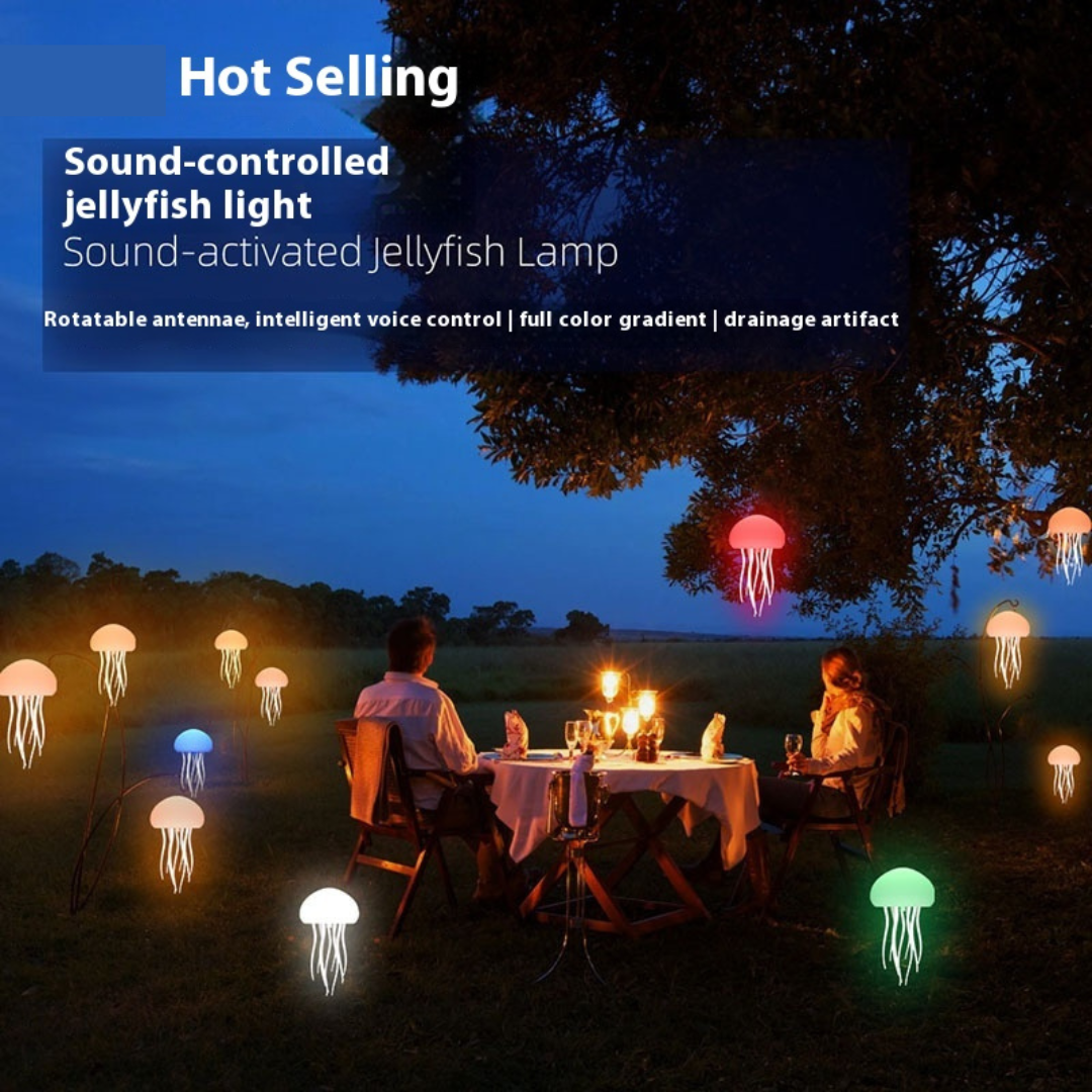 Jellyfish Mood Lamp – LED Night Light & Ambient Décor for Relaxing Vibes