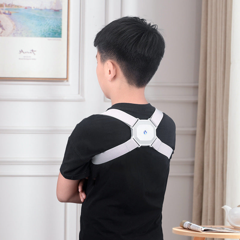 Smart Posture Corrector – Adjustable Back Support Belt for Kids & Adults
